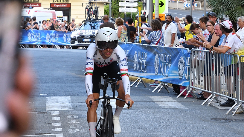 João ALMEIDA.jpg - João ALMEIDA, ciclista portoghese, quinto nella cronometro e quarto nella classifica finale del Tour.